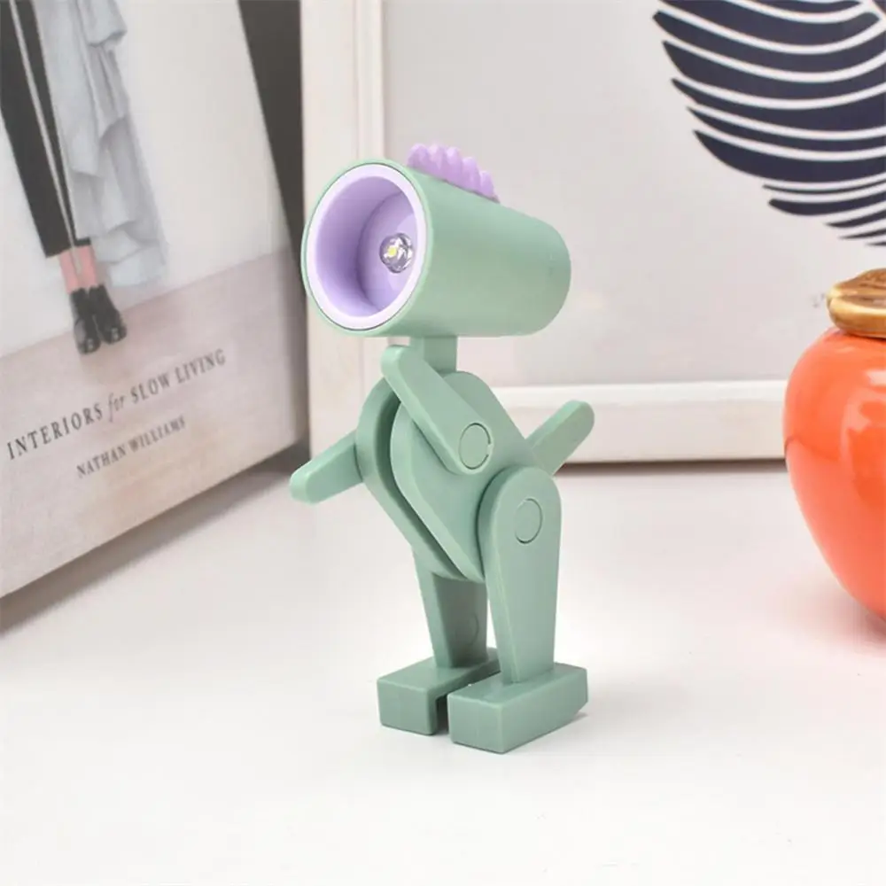 

Mini Led Night Light Dinosaur Mini Cute Pet Light Kids Room Bedside Bedroom Living Room Decor Folding Table Lamp New Cartoon