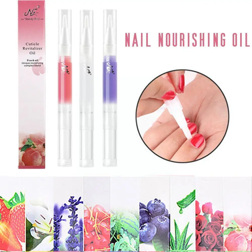 

8ml Nail Nutrition Oil Pen Nail Treatment Cuticle Revitalizer 15 Nail Smells Skin Oil Nourish Prevent Agnail Polish L1Z8