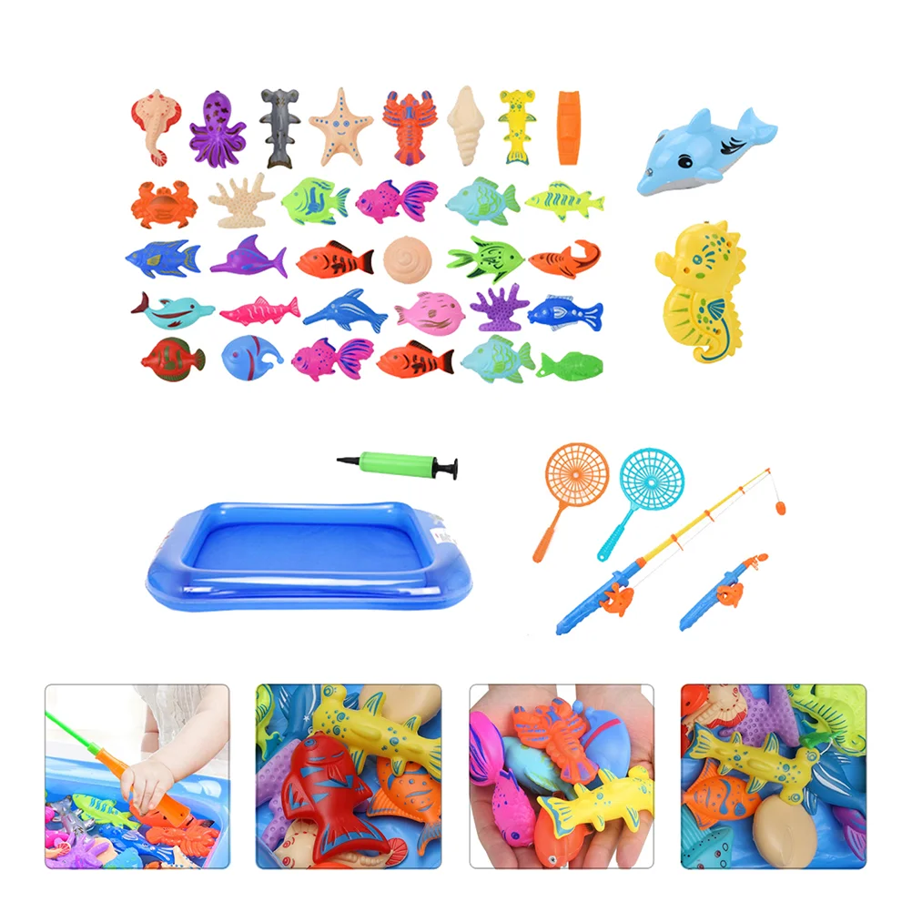 

1 Set Durable Lovely Lightweight Fishing Educational for Toddler Kids