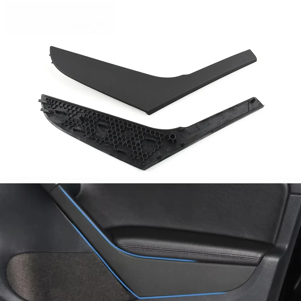Фото 5K4868039A 5K4868040A Накладка на ручку двери для VW Golf 6 GTI MK6 2009-2014, черная отделка салона №3