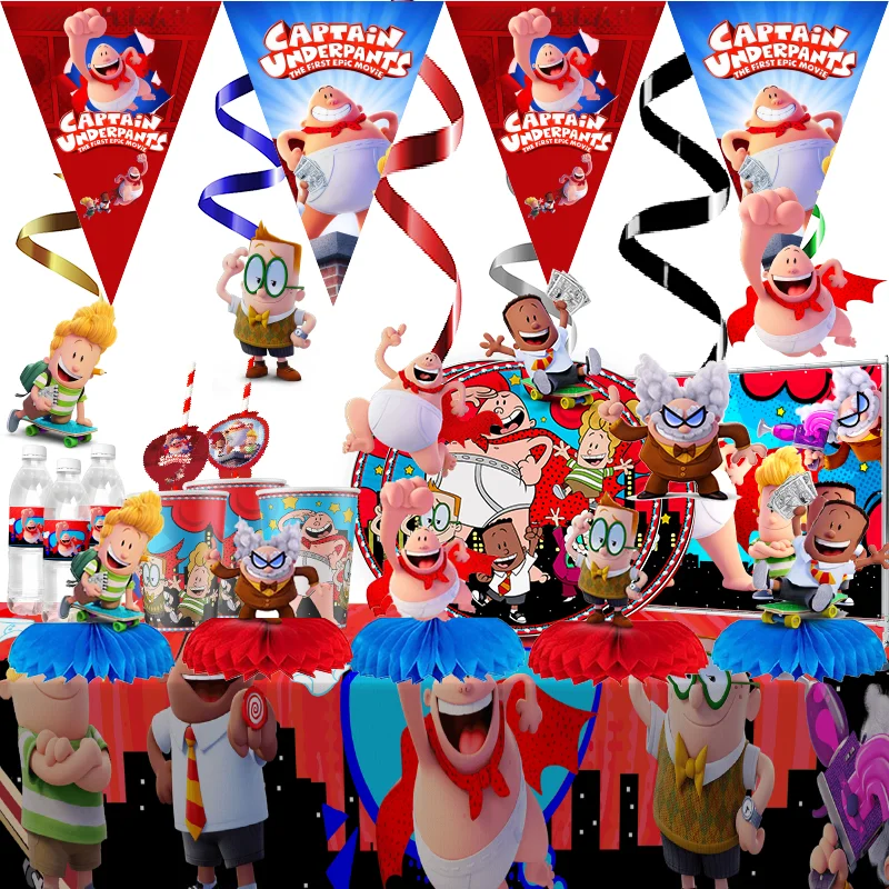 Набор декора для праздника &quotКапитан Америка&quot