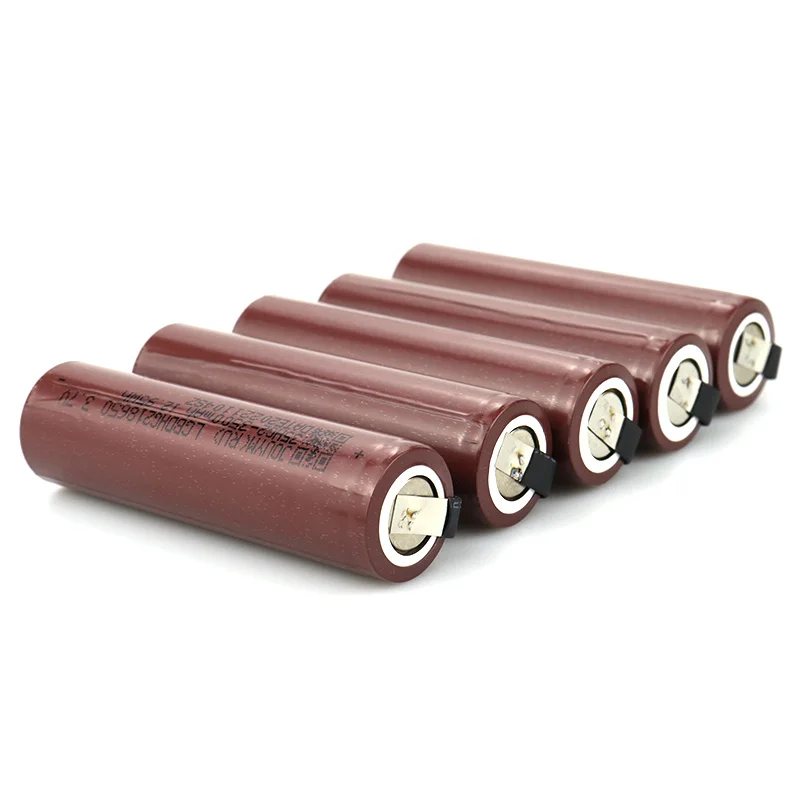 Фото HG2 JOUYM 3500 мАч 18-24mΩ 18650 аккумулятор, литий-ионные батареи высокого напряжения 3,7 в 30A, силовой элемент высокой разрядки №4