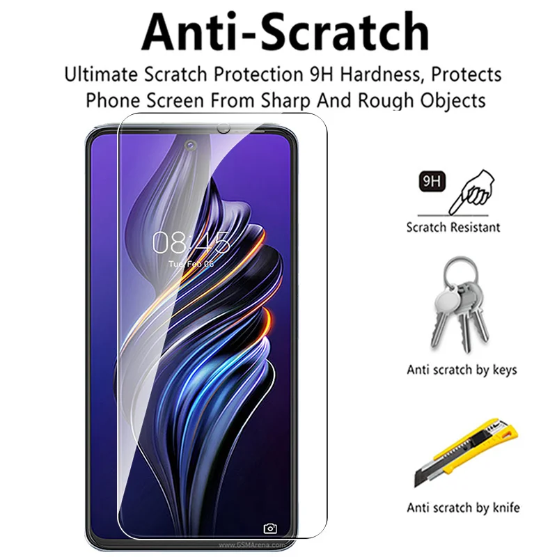 2 шт. защитный чехол из закаленного стекла для Tecno Pova 3 Pova3 4G HD защитная пленка 6 9