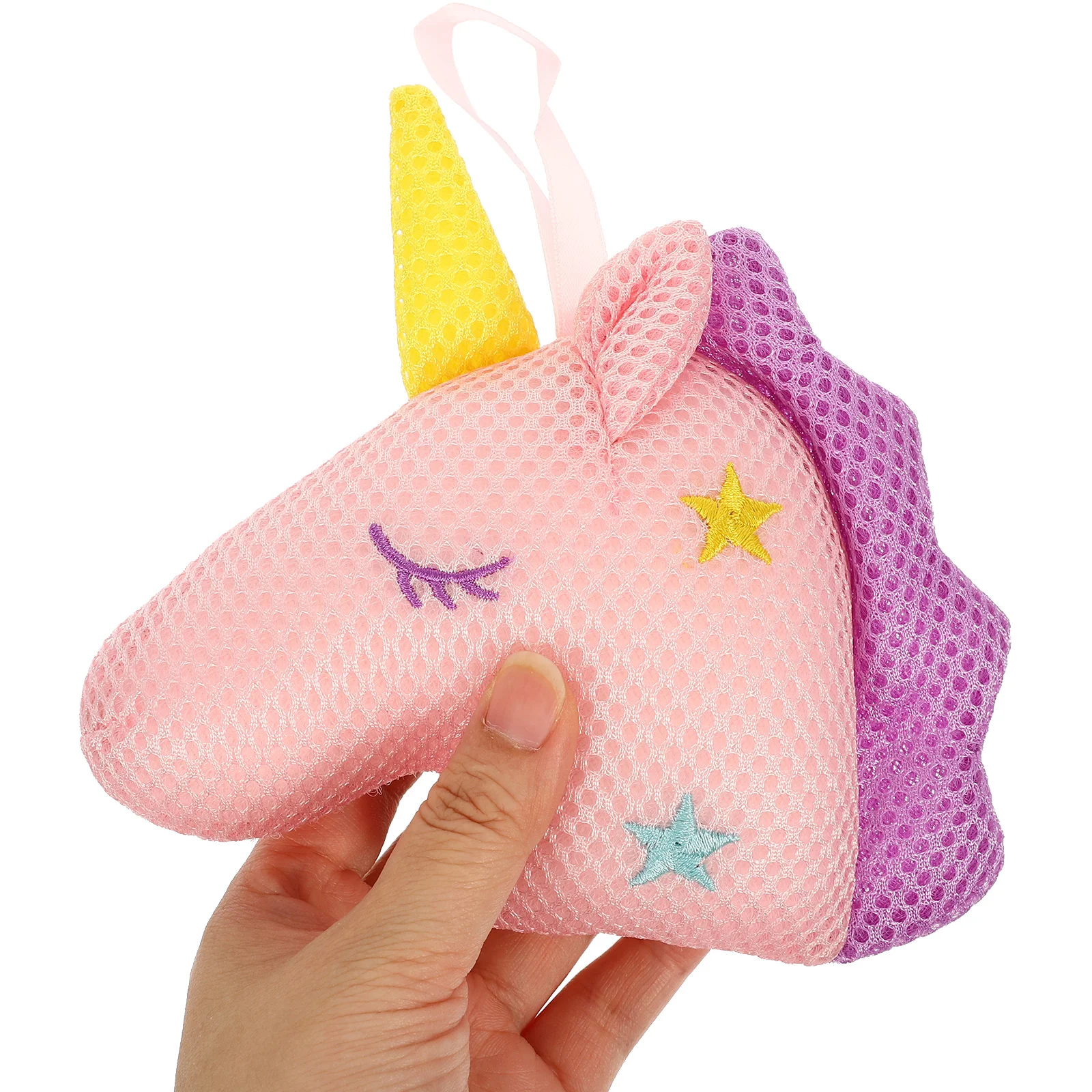 Слойка для душа Шарик Единорог Губка ванны Сетка Cat Pp Хлопковая отшелушивающая