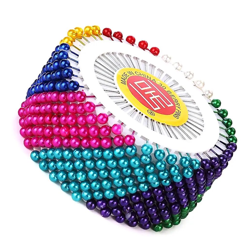 

480pcs Pearl Ball Head Pins Corsage Badge Brooch Decorative Ball Head Pins Jewelry DIY Findings