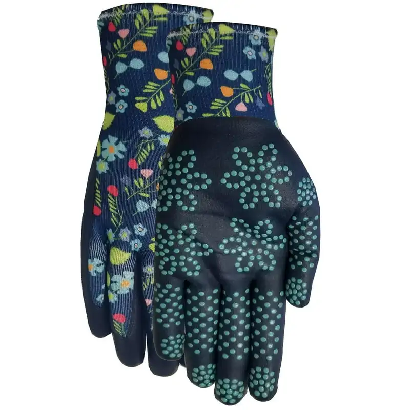 

Ladies, 6 of ™ Garden Gripping Gloves, Floral Pattern, Size SM