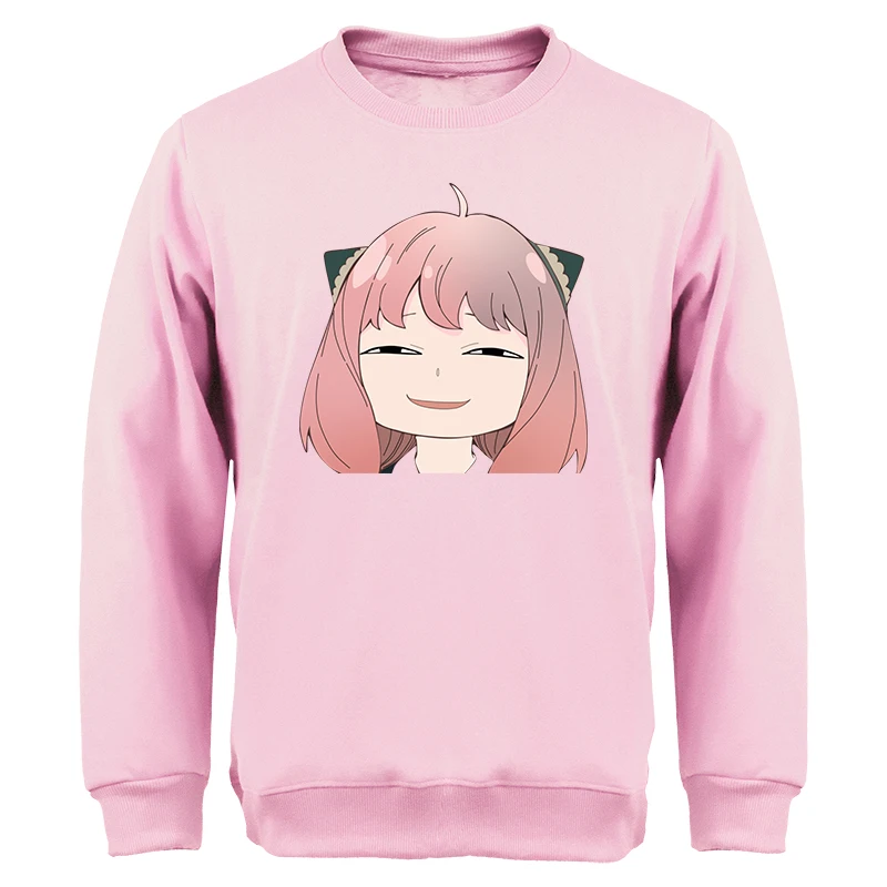 

Толстовка с длинным рукавом и круглым вырезом для мужчин и женщин