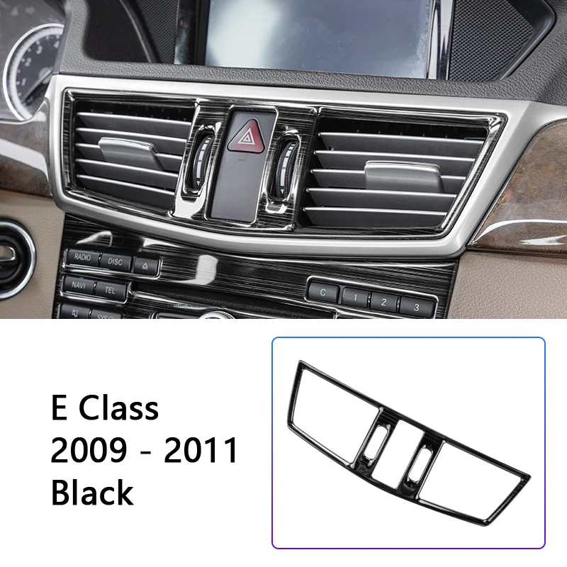

Автомобильная консоль, украшение для воздуховыпускного отверстия, блестки, Обложка, отделка для Mercedes Benz E Class W212 2009-2011, автомобильный Стайлинг, аксессуары для интерьера