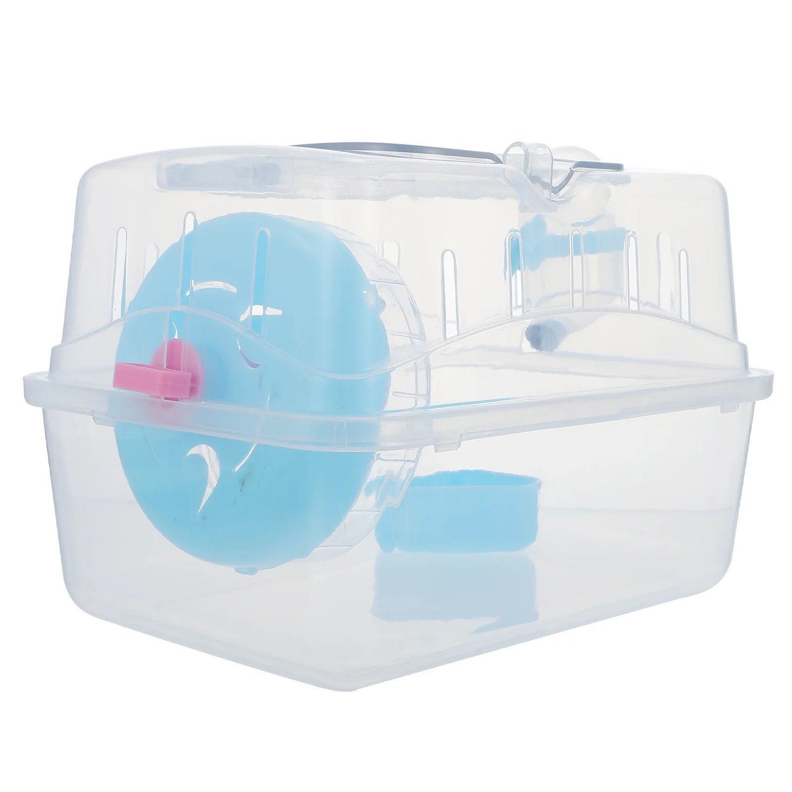 

Hamster Cage House Guinea Small Carrier Travel Boxratanimal Litter Hideaway Petmice Transparentchinchilla Carrying Portable