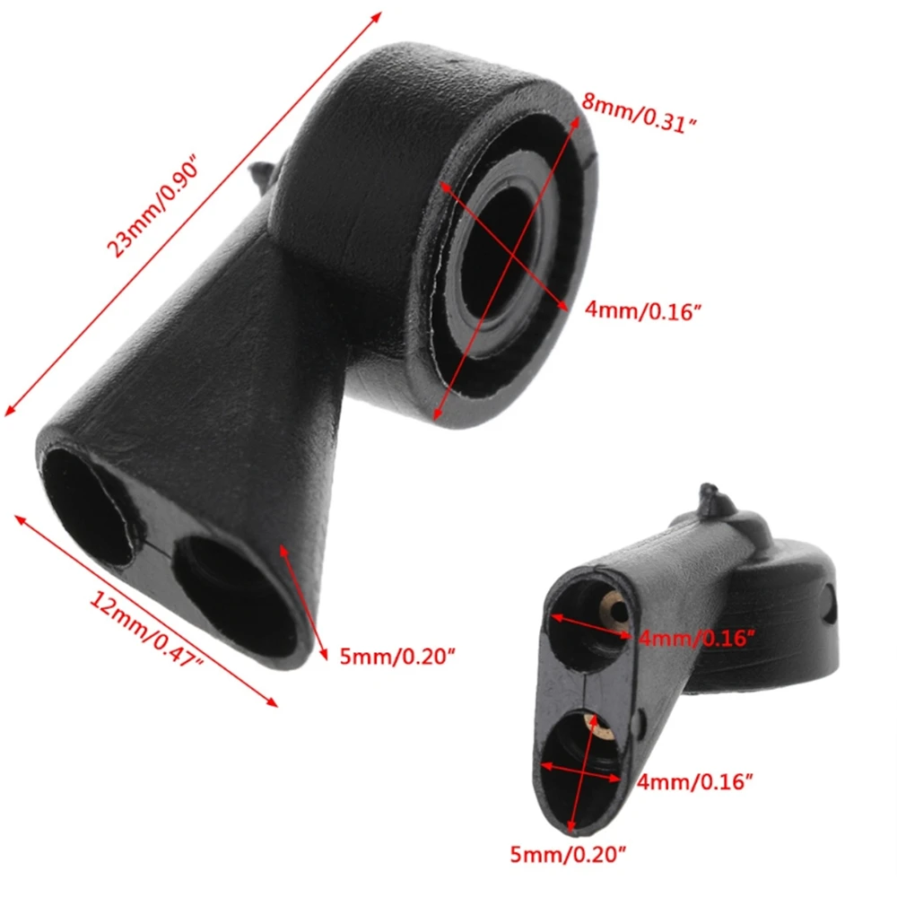

2x Rear Washer Nozzle For AUD A1 A3 A4 Estate B6 B7 B8 B9 A6 Estate C6 C7 C8 Q3 Q7 8P Rear Washer Nozzle Jet Spray 8K9-955-985-A