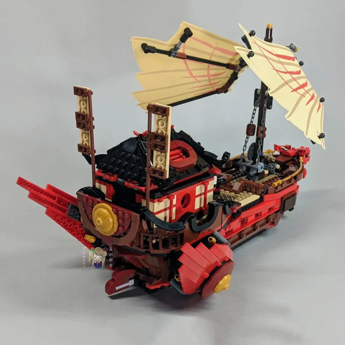 1700 + pcs Destiny's Bounty Boat совместимый 71705 строительные блоки игрушки подарки на день