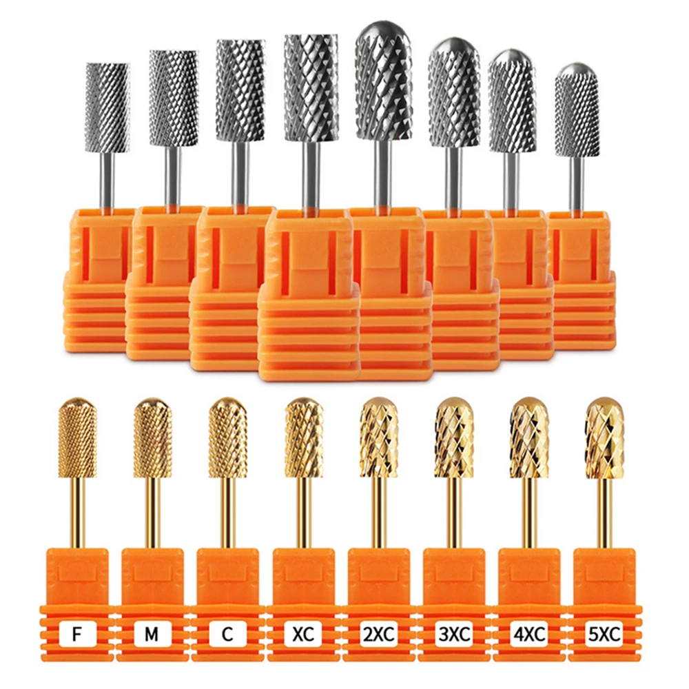 

Nail Tungsten Steel Grinding Head Polishing Nails Drill Bit Gel Polish Remover Cutter Milling For Manicure Products Lathe Tools