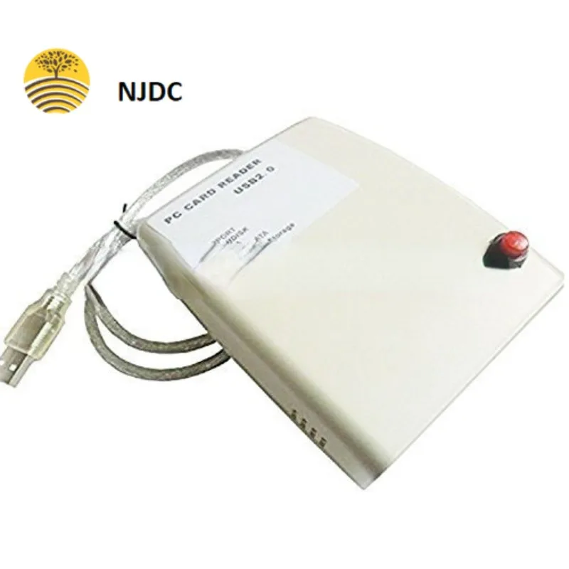 Новинка, бесплатная доставка, 68 контактов, кардридер USB 2,0 ATA PCMCIA с поддержкой фонарика, Pcmcia, карты ПК ATA,ATA Flash