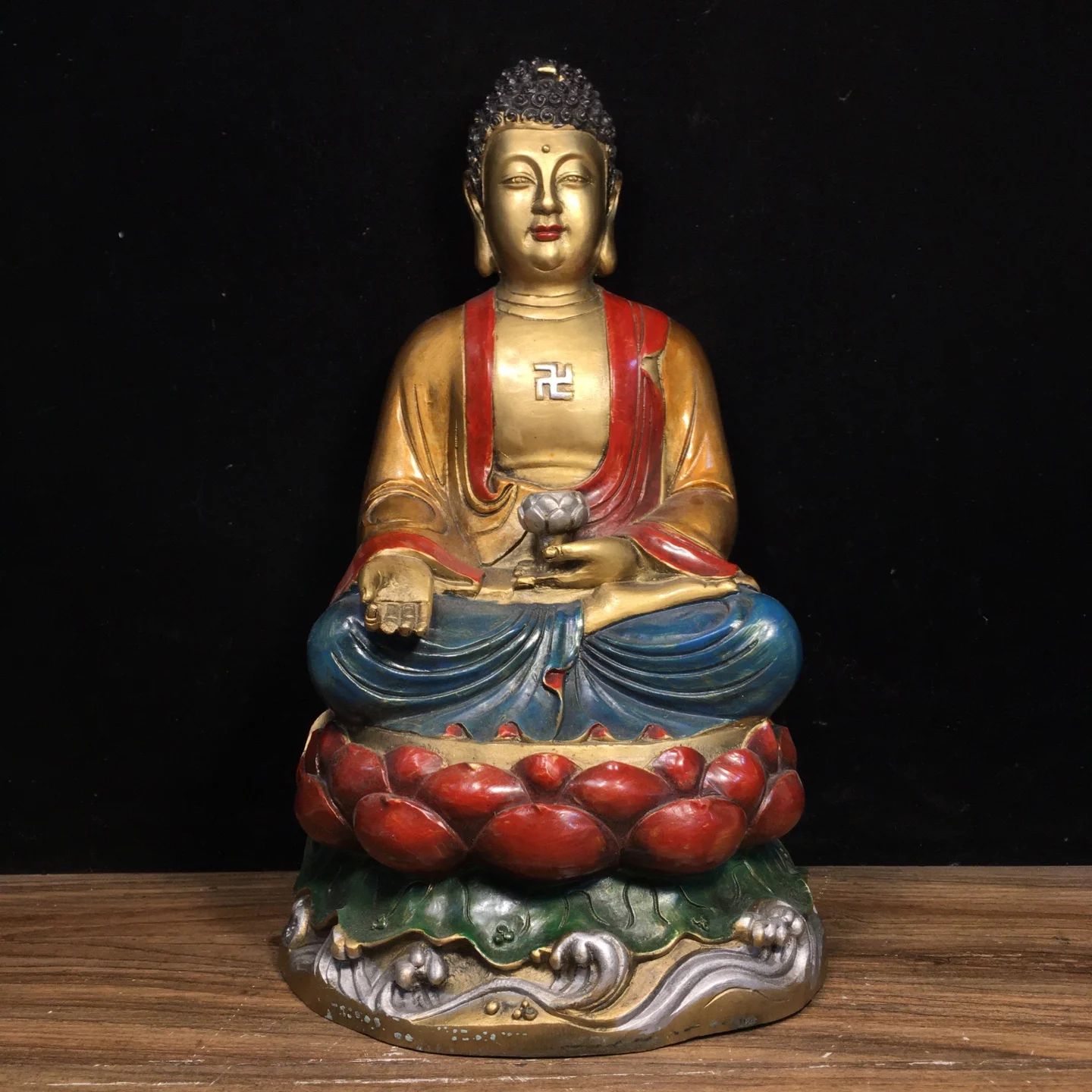 Статуя Будды из меди SIYAO
