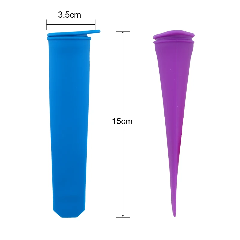 6pcset summer creative diy silicone popsicle makers handheld popsicle mold ice cream popsicle mould kitchen gadgets ice maker free global shipping
