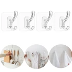 Крючки Настенные прозрачные на клейкой основе, 356 ряда