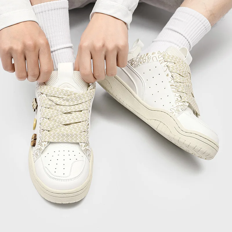 CLAIAMI 2024 модные роскошные кожаные туфли для мужчин спортивные повседневные