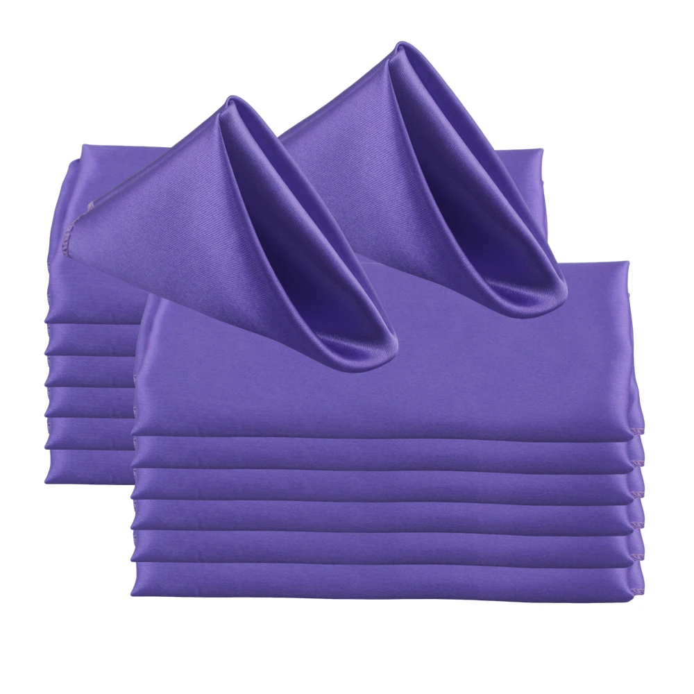 

Атласные салфетки для дома 12 шт.