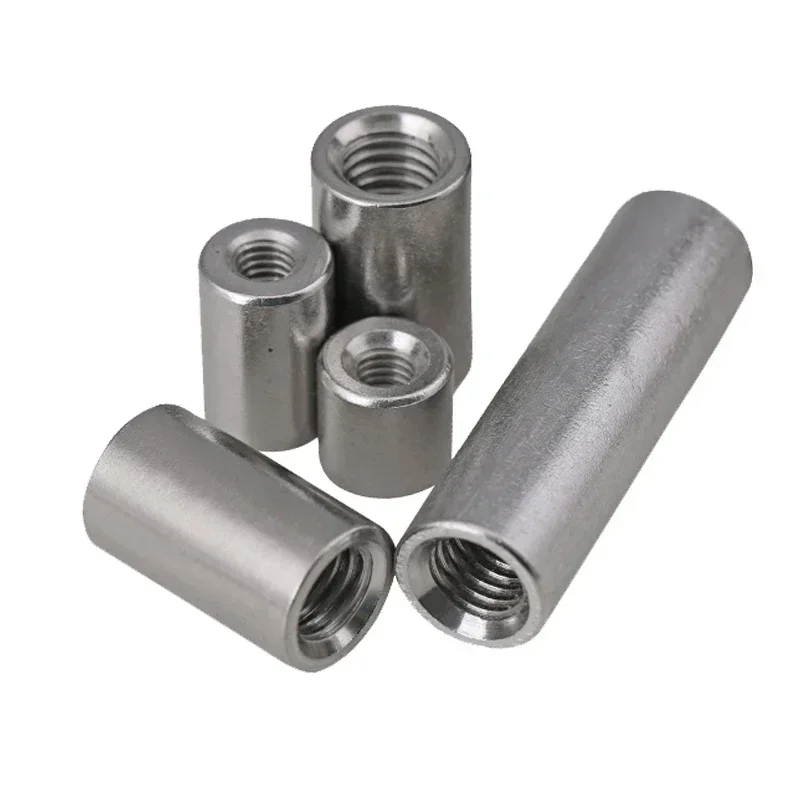 M3 M4 M5 M6 M8 M10 M12 M14 M16 Нержавеющая сталь 304 удлиненные длинные круглые муфтовые гайки