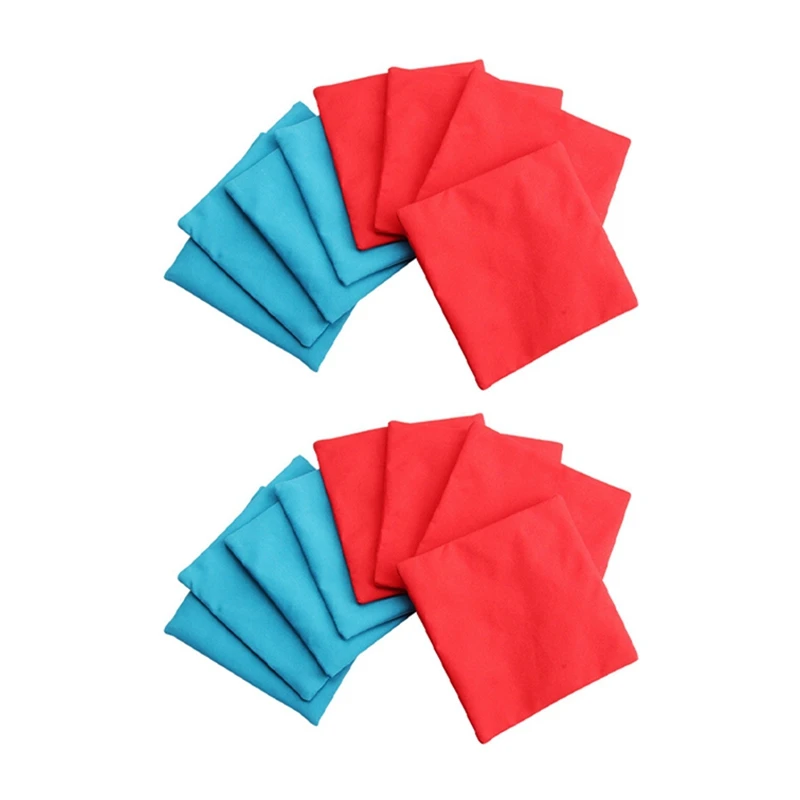16-częściowy набор мини-мешков-мешков Cornhole Bean Bags For Tossing Toss Game Party Supplies для детей и