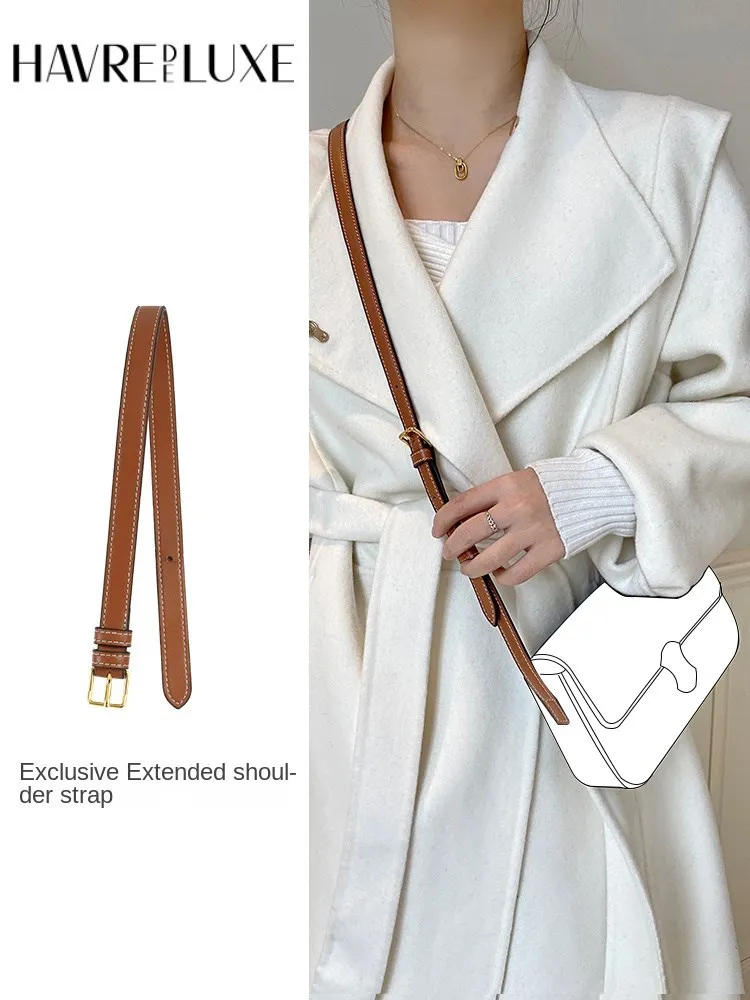 Bag Extension Shoulder Strap Transformation Square Bag Adjustable Lengthened Leather Armpit Bag Strap Accessories