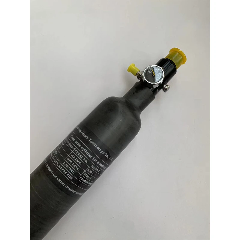 Фото 0.58L 580cc 4500Psi 300Bar баллон из углеродного волокна Воздушный бак HPA заполняющая Станция регулятор клапана зарядки FX M18 * 1,5 №4