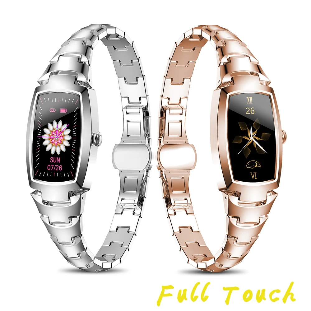 

Smart Watch Band Women Waterproof Smartwatch Sports Fitnes Tracker Heart Rate Monitor Smartband For Android IOS VS H1 H2 H8 KW10