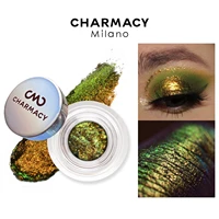 charmacy glitter multichrome eyeshadow gel duochrome shimmer flakes eyeshadow new chameleon shadows eye makeup brand cosmetics