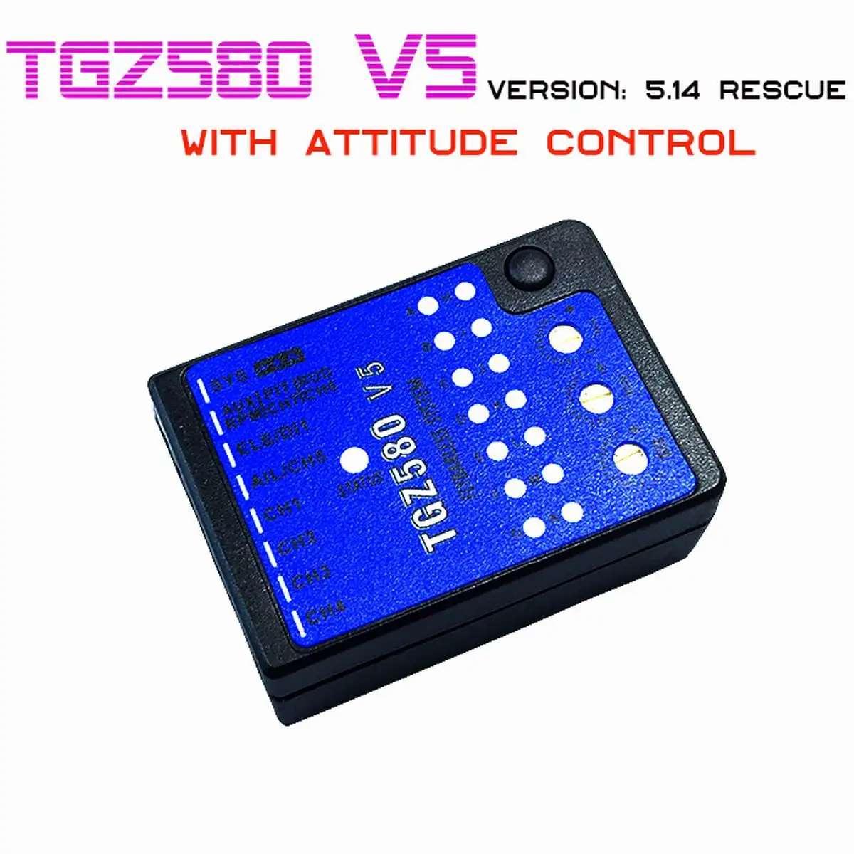 

TGZ580 PLUS MB 3 Axle Gyro Flybarless Altitude Control Smart Flight System For MICROBEAST Plus Pro Edition V5 T-REX 250-800