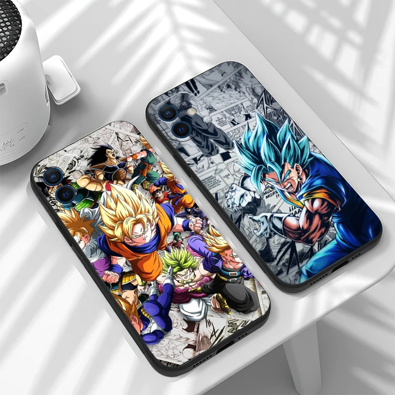 

Japan Anime Dragon Ball Funda Phone Case For iPhone 11 13 12 Pro Max 12 13 Mini X XR XS MAX SE 2020 7 8 6s Plus Celular