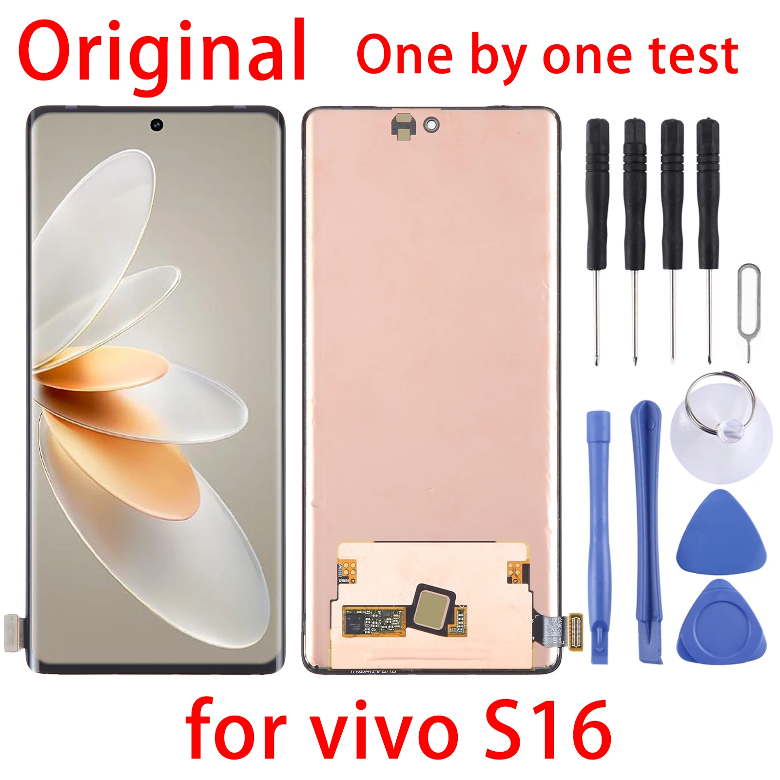 

Оригинальный ЖК-экран AMOLED для vivo S16 с дигитайзером в сборе