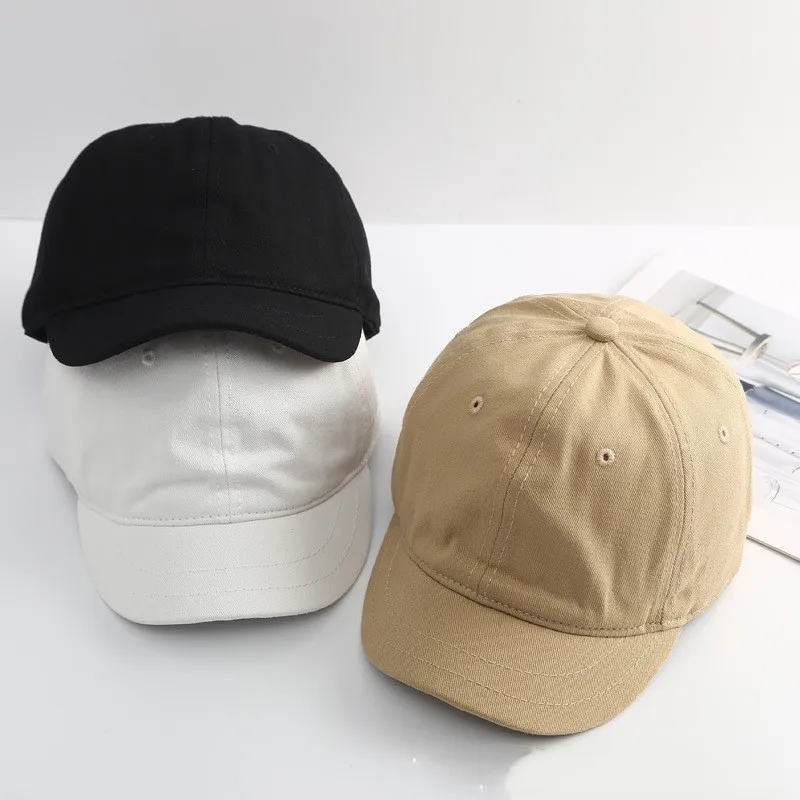 

Men's and Women's Short Brim Baseball Cap Outdoor Sun Protection Sun Hat Street Hip Hop Cap Peaked Cap Sun Hat