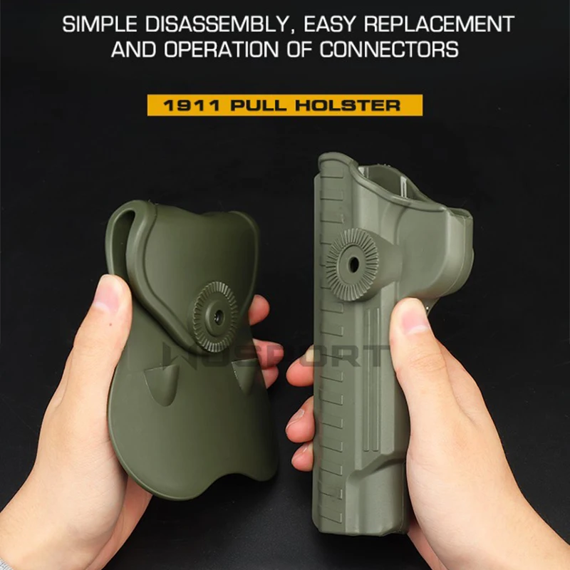 Тактическая быстросъемная кобура 1911 ремень для пистолета Colt чехол правой руки на