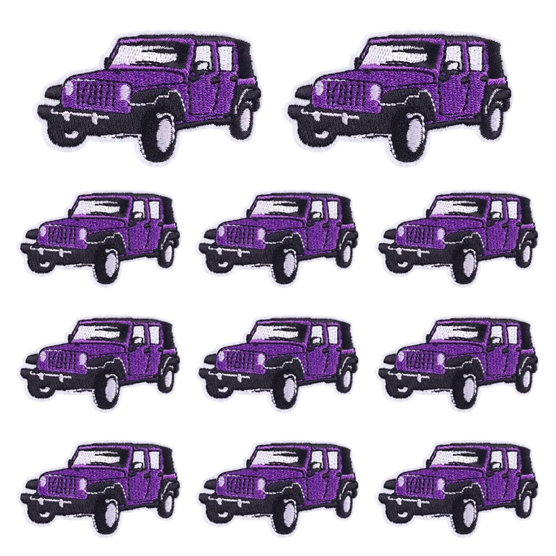 10 шт. термоклейкие патчи для одежды с рисунком