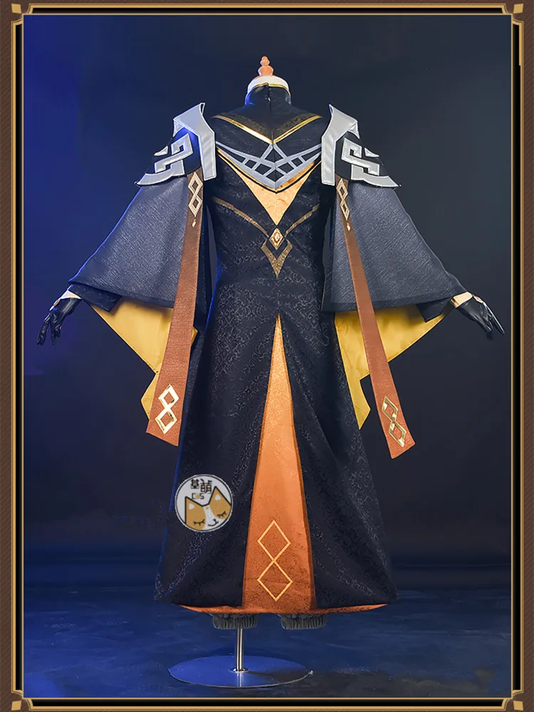 

Rose Zhongli Uniforms Cosplay Costume Hot Game Genshin Impact Anime Man Activity Party Fashion Role-playing Clothing Sizes S-2XL