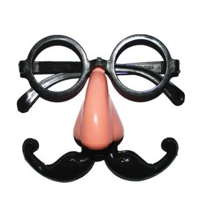 

Клоун флуоресцентный нос и усы