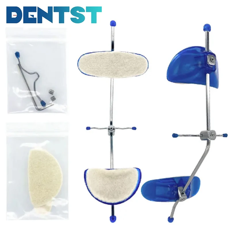 10 шт. Ортодонтические регулируемые эластичные резинки для лица