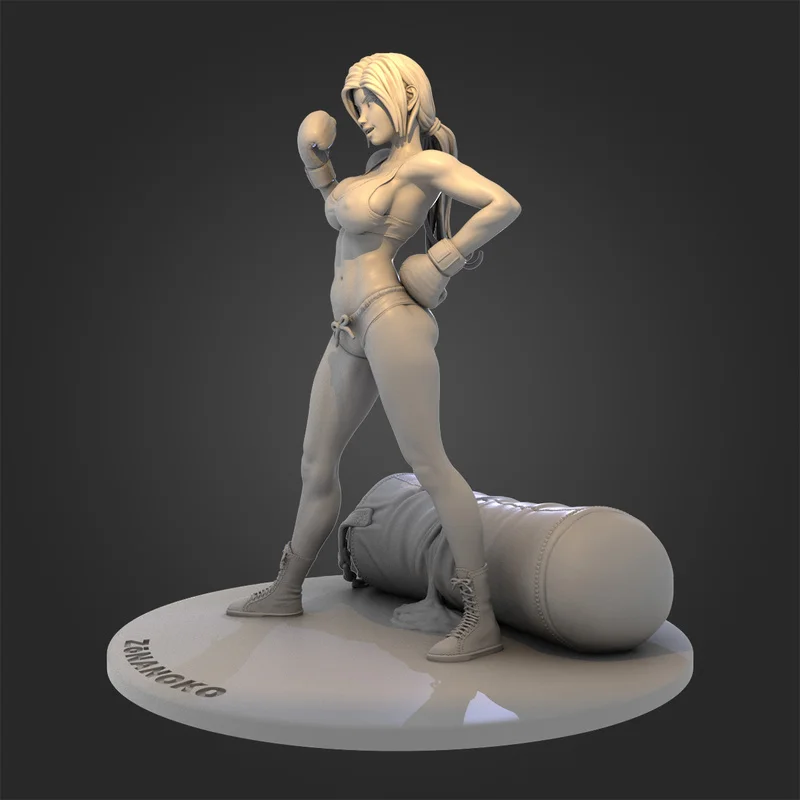 Боксерская фотография всего рост 80 мм подарок из смолы для девушек модель 1/24