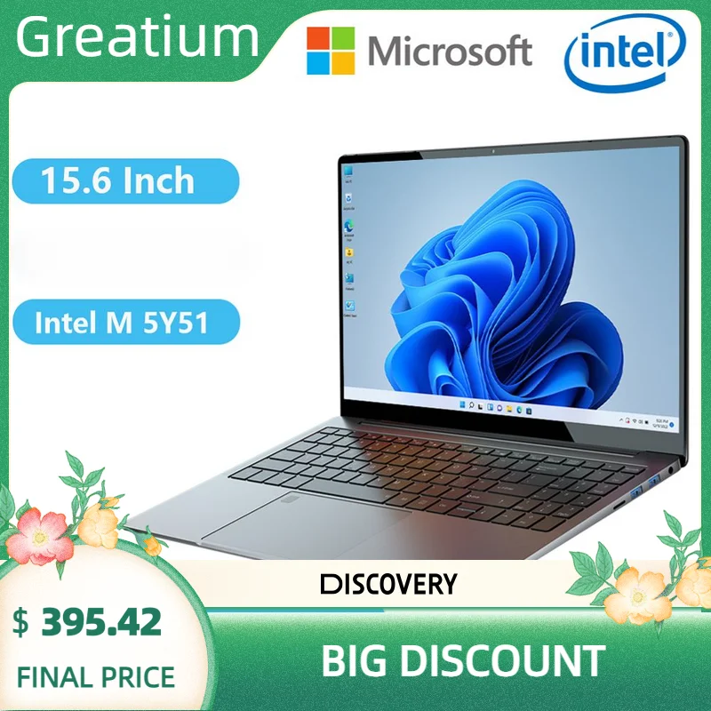 

2023 Gaming Laptops Nvidia Mx150 Discrete Graphics Windows 10 Metal Notebooks 15.6" Intel Core M-5Y51 16GB DDR4 1TB WiFi HDMI