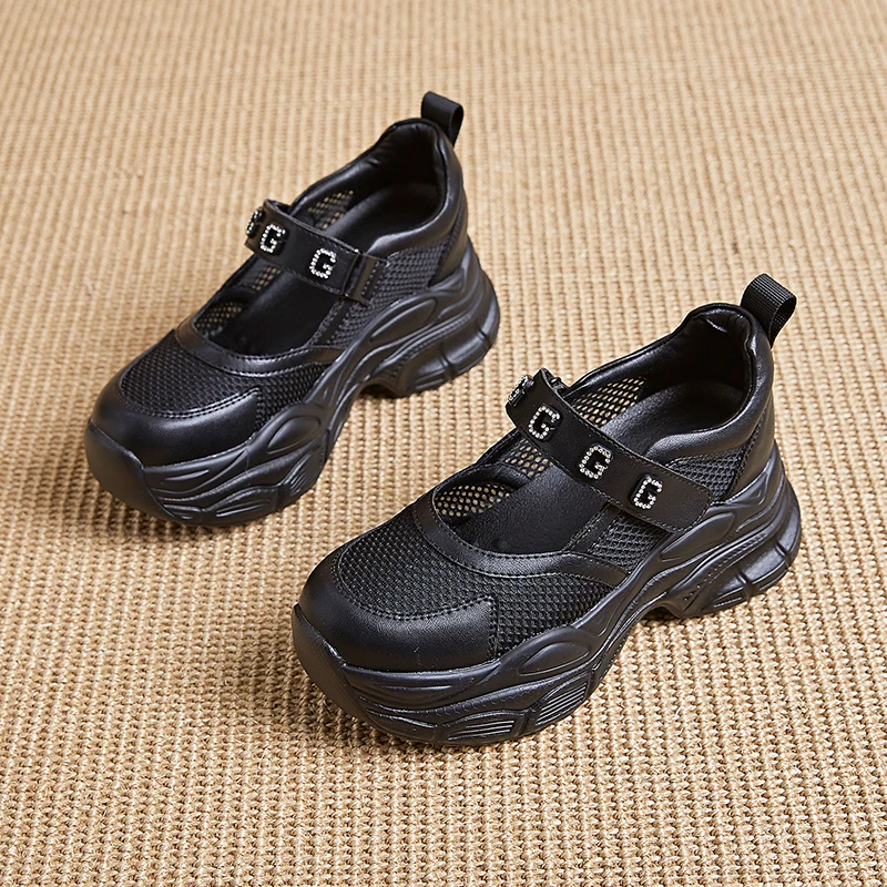 Platform Sandals Wedges Pumps Elegant Woman Sneakers Luxury Designer Sandals Ladies 2023 High Heels Casual Summer Shoes Girls