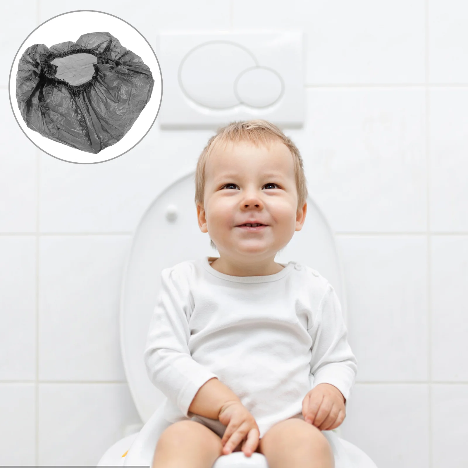 

100Pcs Plastic Potty Bags Children Potty Liners Plastic Toilet Pouch Replaceable Potty Bag