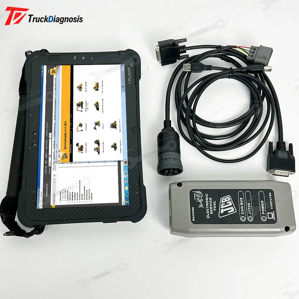 Для JCB сельскохозяйственной конструкции диагностический сканер полный набор для