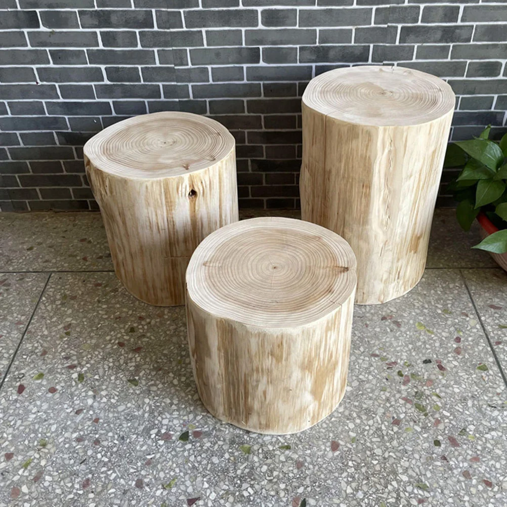 

Solid Wood Stool Stools Shoe Changing Short Mini Small Wooden Indoor Bedside Artistic Toddler Outdoor
