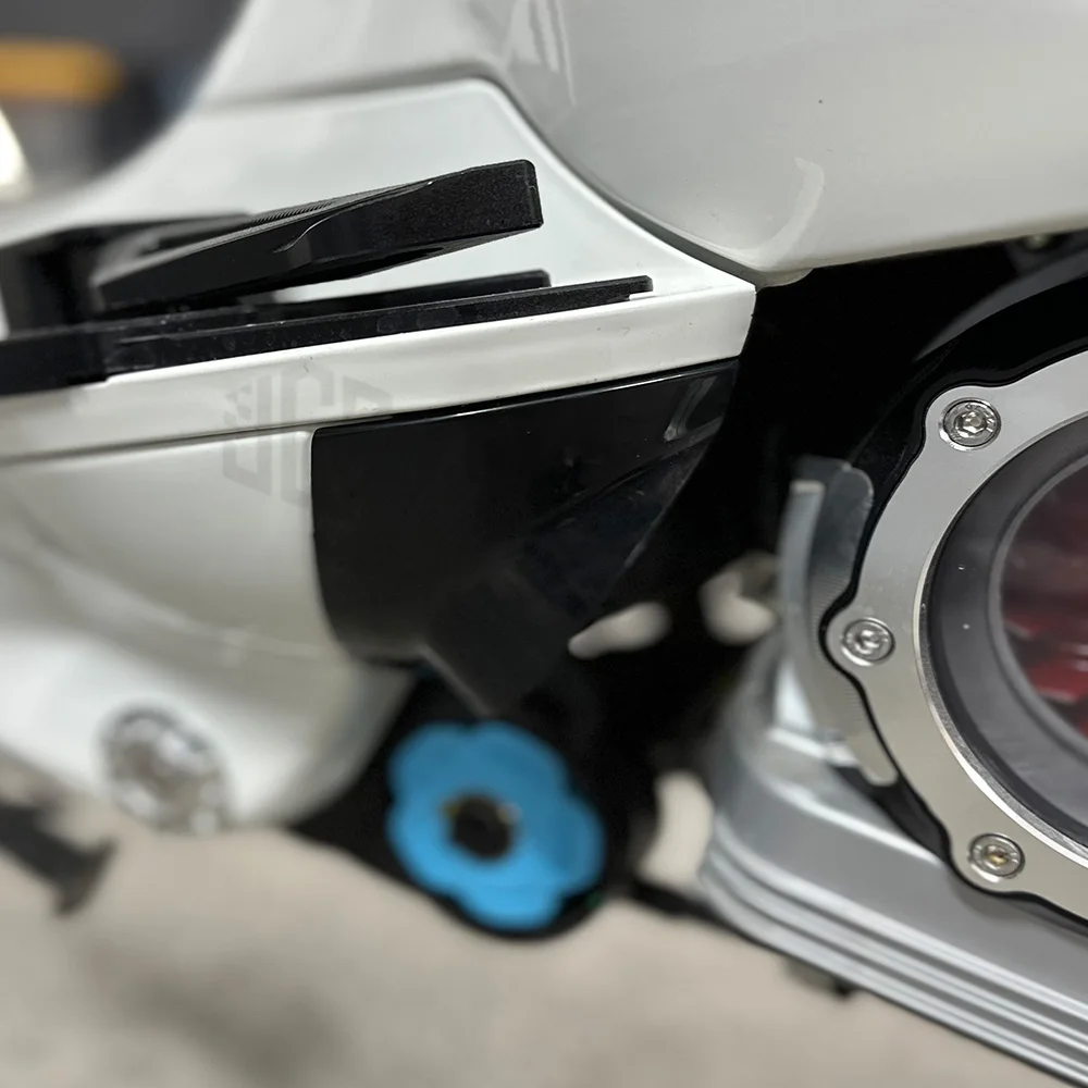 Задний спойлер из АБС-пластика для мотоцикла боковая крышка черная защита VESPA SPRINT