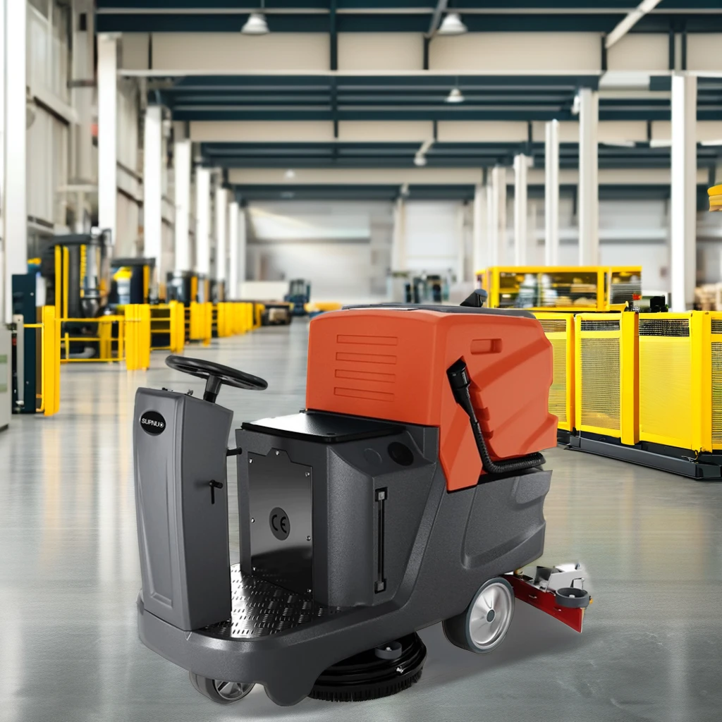 Заводской источник SBN-750 высокоскоростная машина для мытья полов подметальная