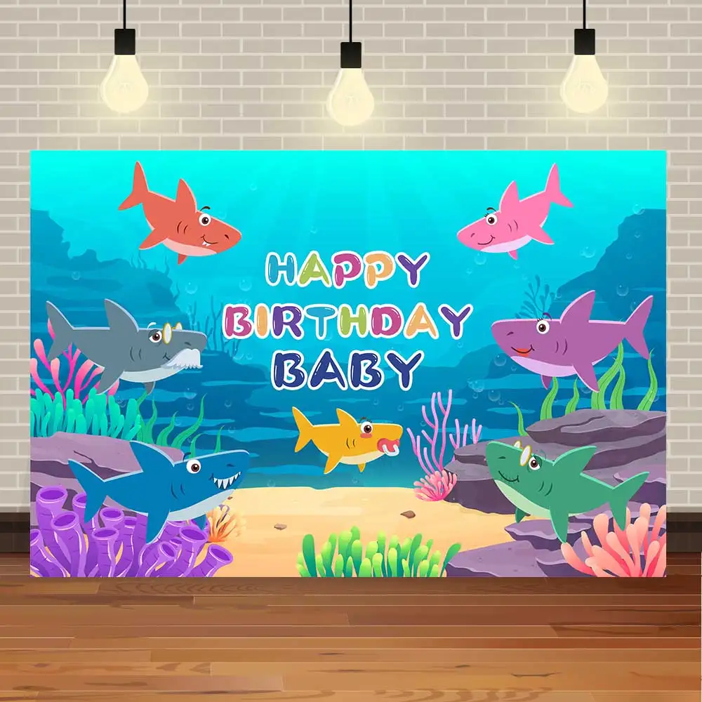 

Фон для фотосъемки NeoBack с надписью "Happy Birthday"