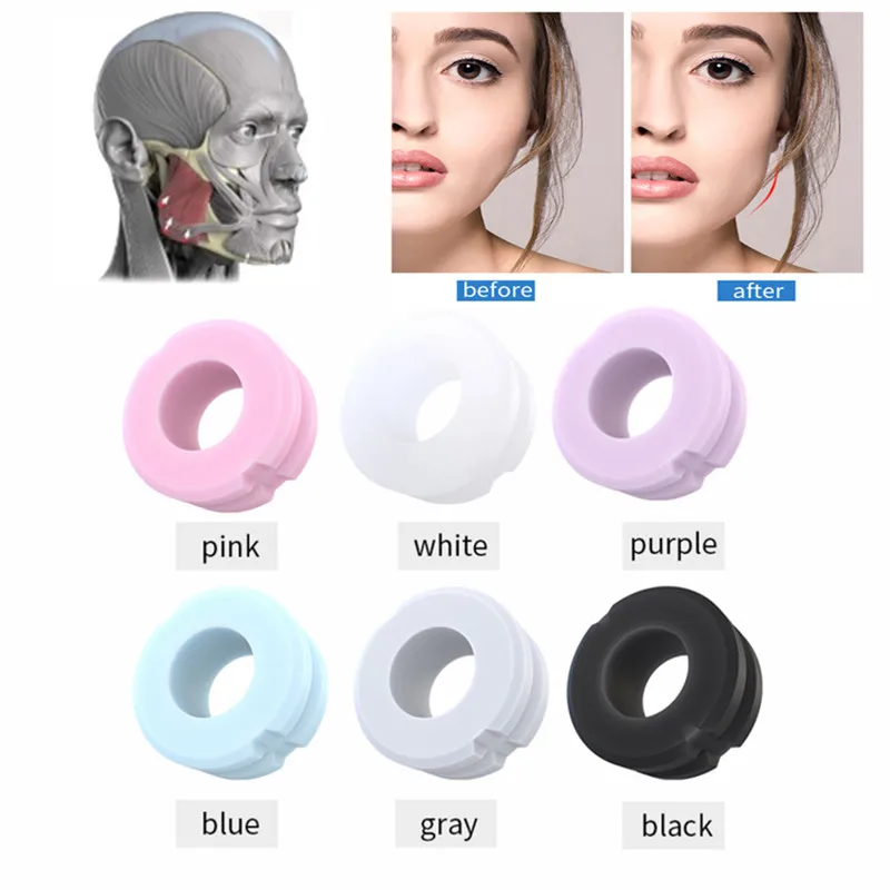 

Mouth Jaw Chin Shaper Muscle Trainer Chew Ball Food Grade Silicone Bite Breaker Training Face Masseter Exerciser Men Women Face