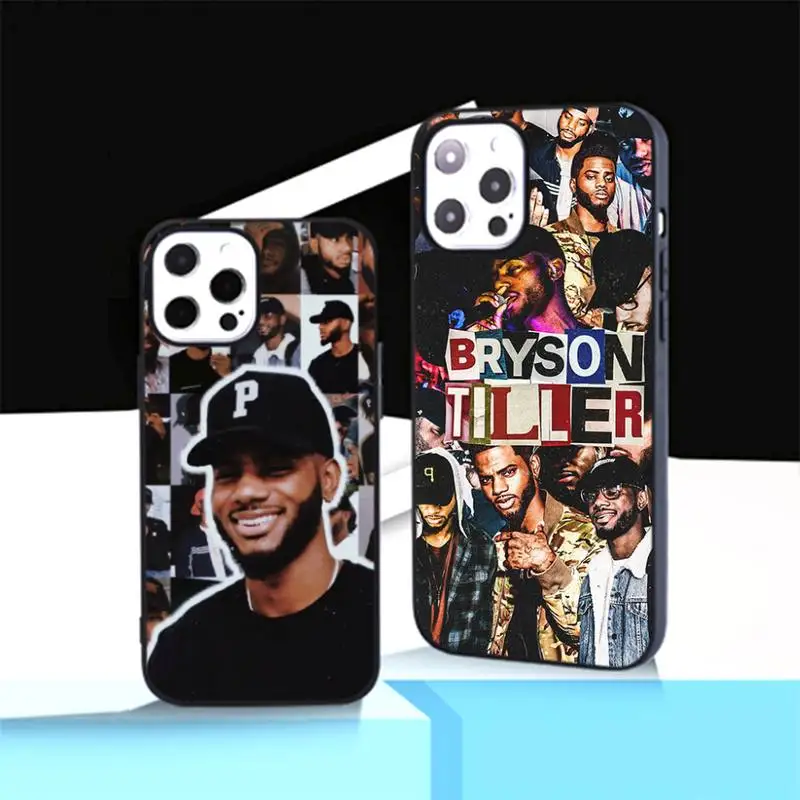

Bryson Tiller singer Phone Case For iphone 11 13 12 14 x xs xr pro max mini plus boys girls cover