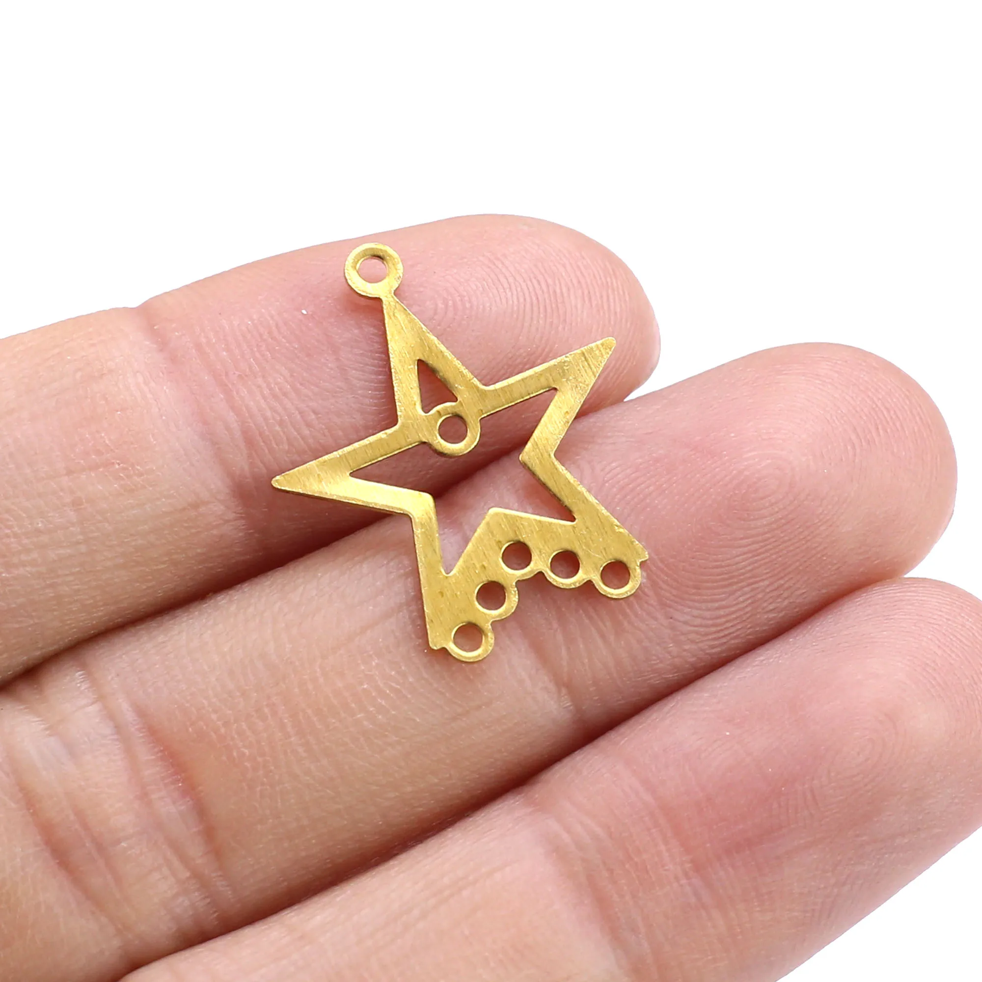 20 шт латунные аксессуары для изготовления ювелирных изделий подвески ожерелья