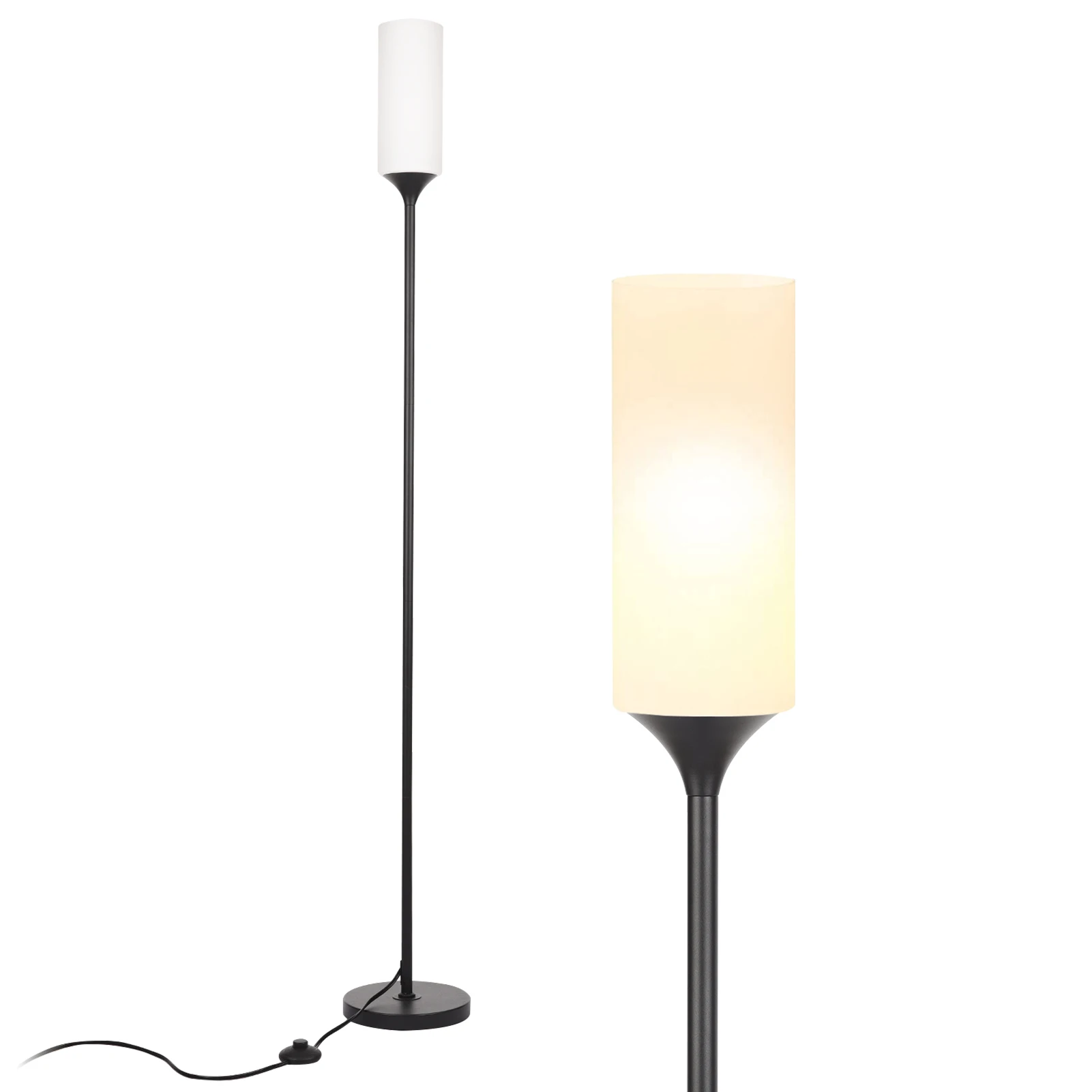 Минималистичная Напольная Лампа креативный Декор для спальни чтения светильник